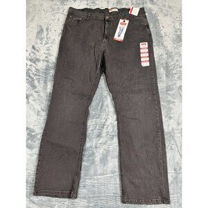 Wrangler Mens Five Star Relaxed Boot Jeans 40x32 bLACK Blend NWT